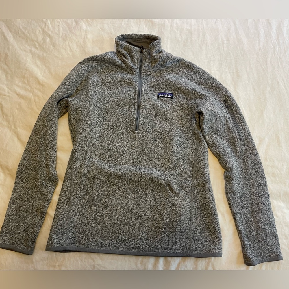 Patagonia Gray Quarter Zip
